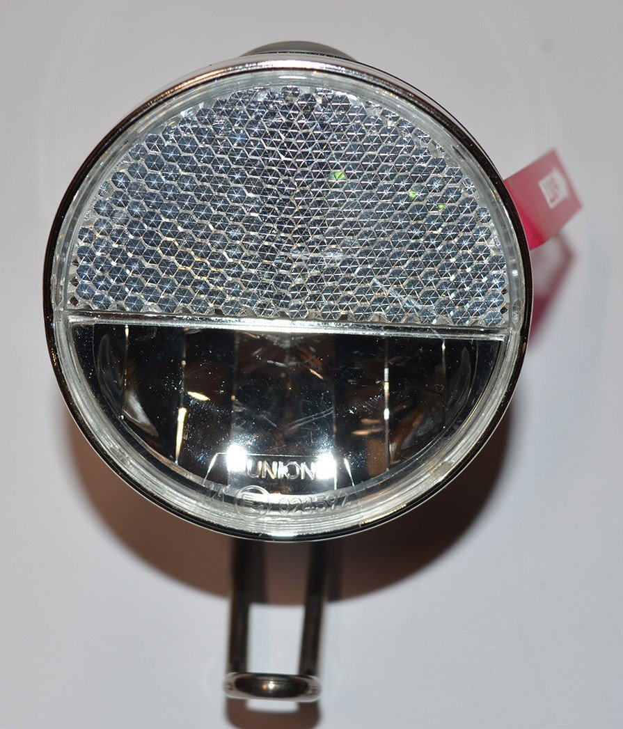 Union LED koplamp Classico batterij zwart 20 Lux K-1374