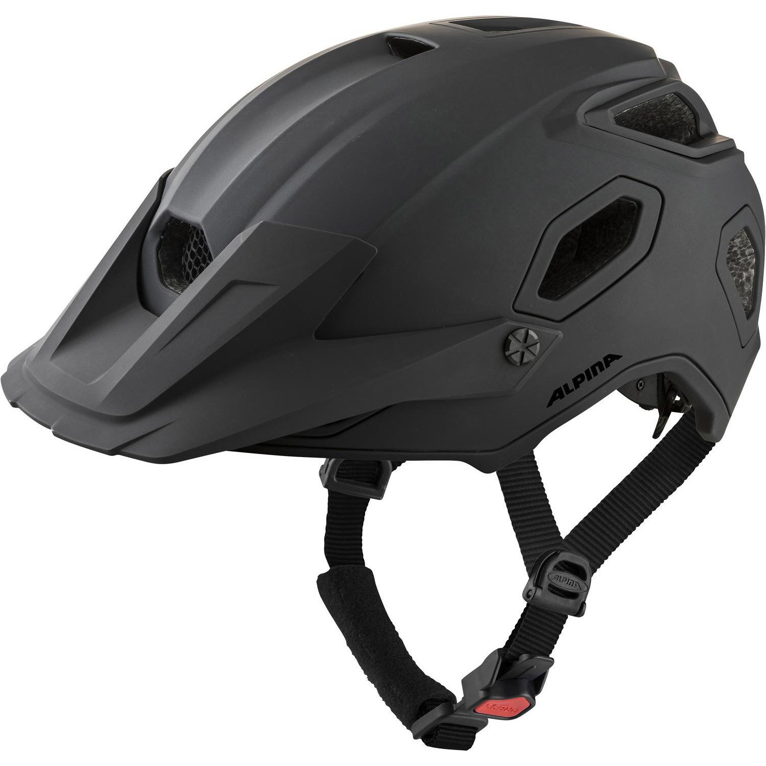 Alpina helm ROCA black matt