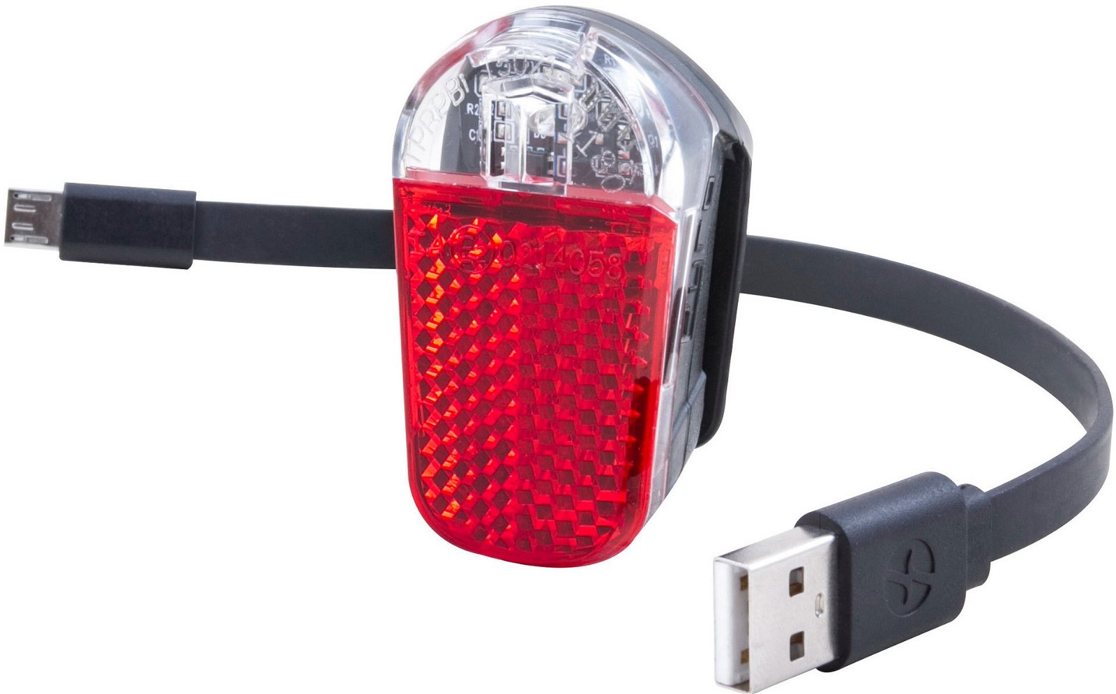 Spanninga achterlicht Pyro Flash USB oplaadbaar