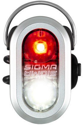 Sigma Micro Duo zilver Dual LED incl 2x CR-2032