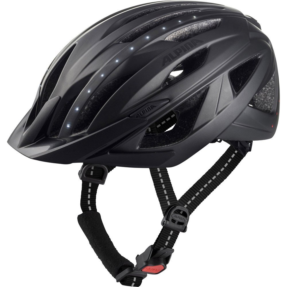 Alpina helm HAGA LED black matt 