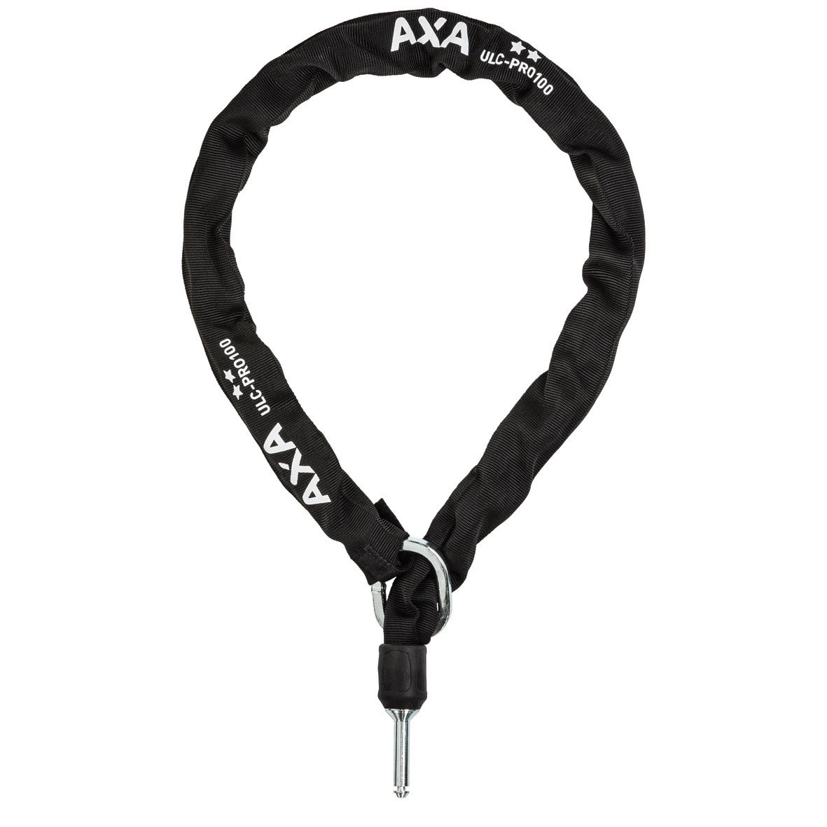 AXA kettingslot ULC-Pro100 ART** 100cm/8mm zwart