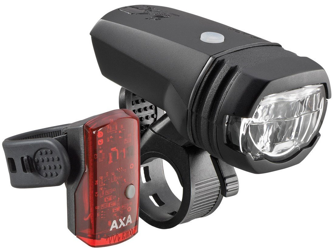 AXA verlichtingsset Greenline 50 USB 50 lux / 2 LED on/off