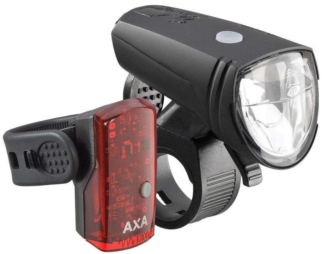 AXA verlichtingsset Greenline 25 USB 25 lux / 1 LED on/off