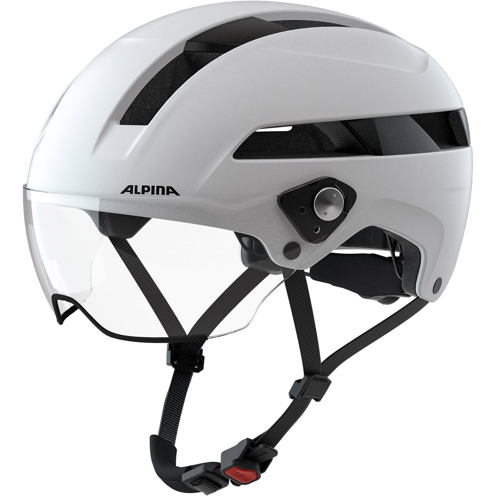 Alpina helm SOHO VISOR white matt