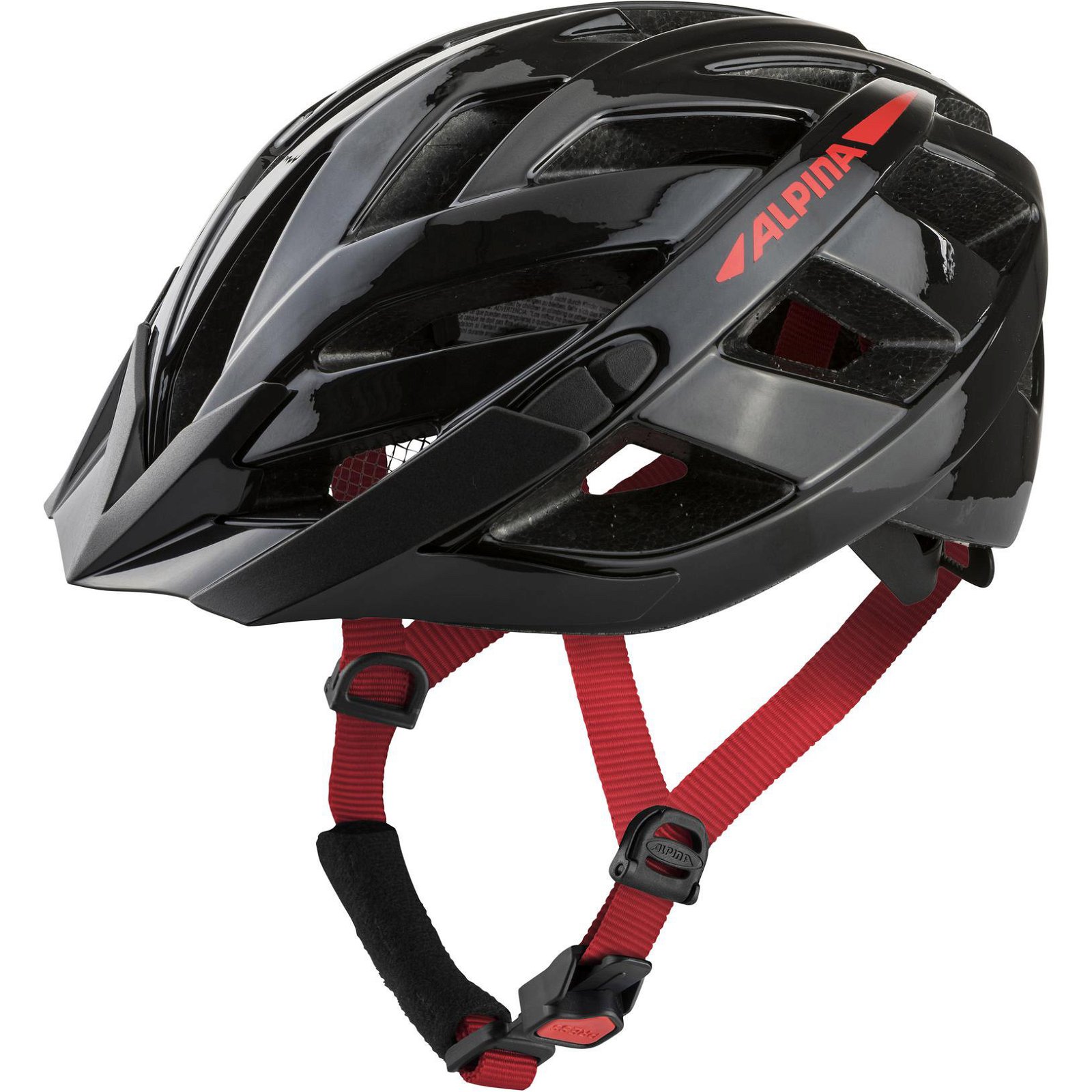Alpina helm PANOMA 2.0 black-red gloss