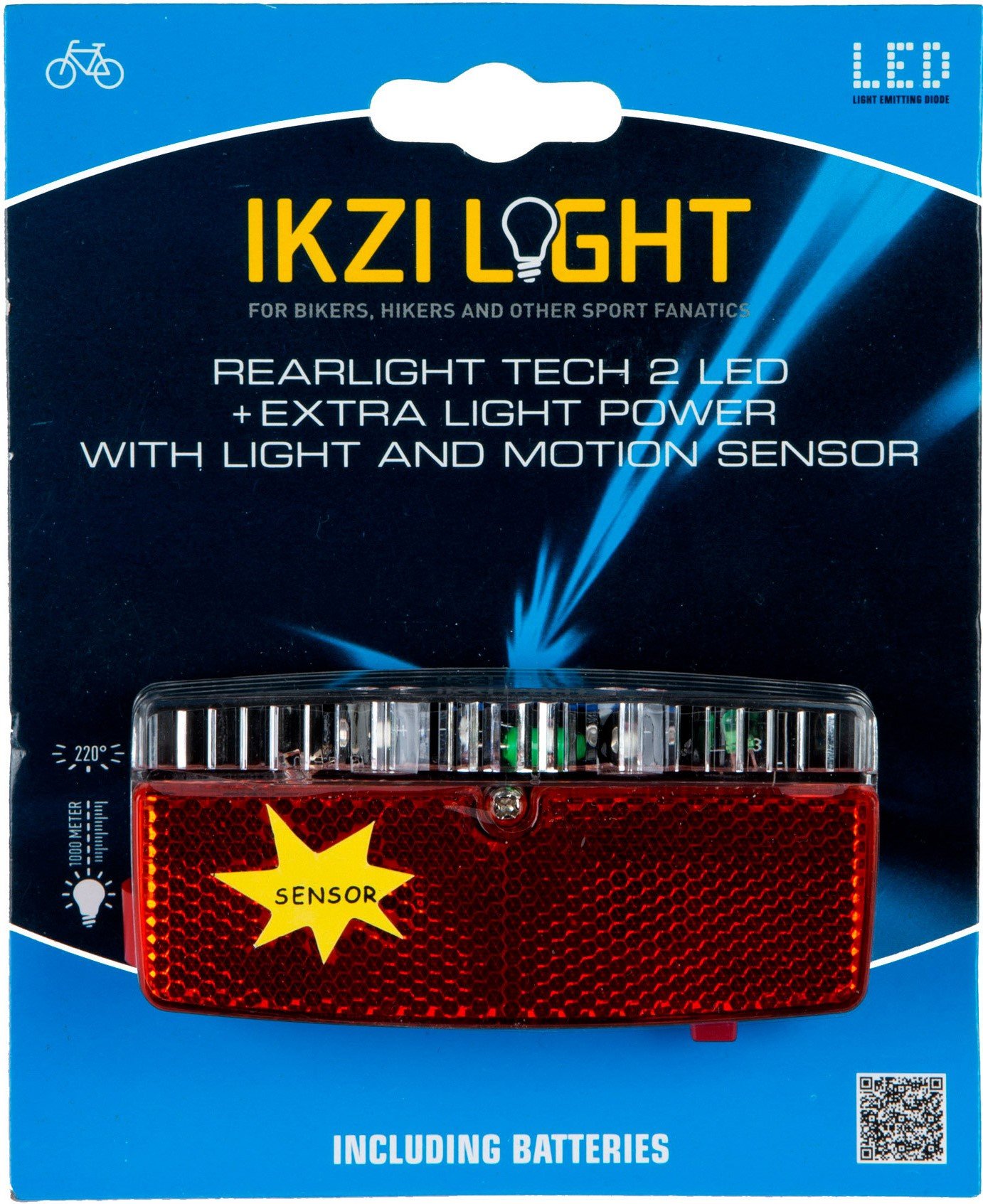 IKZI-Light LED achterlicht 80 drager 2xLED sensor 1440555