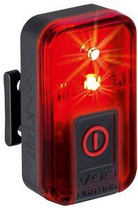 VDO verlichtingsset Eco light M30 FL USB 30 Lux + RED RL