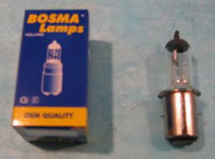 Lamp 12V-25/25W halogeen BA20D p/st