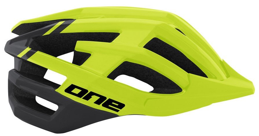 One helm mtb race green/black