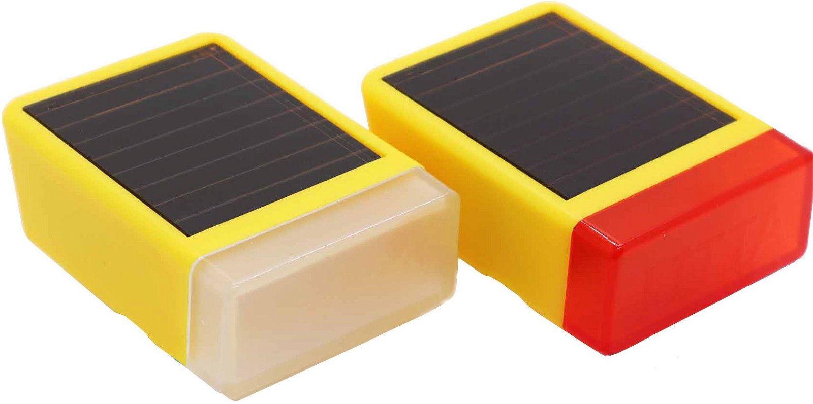 Litta Fietsverlichting LED op zonne-energie Sunny Yellow