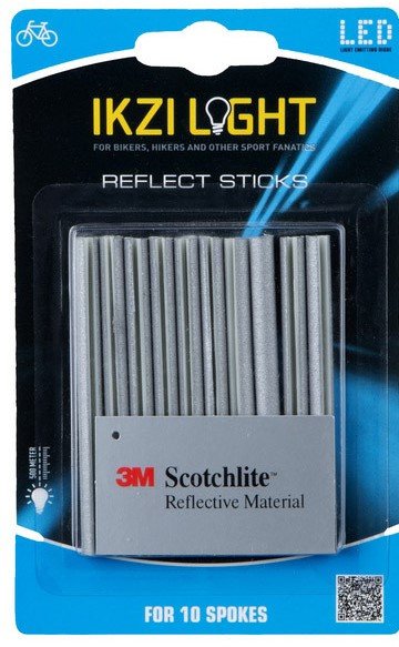 IKZI-Light spaakstreep Reflect Sticks, klempijpjes 7cm ø 6mm