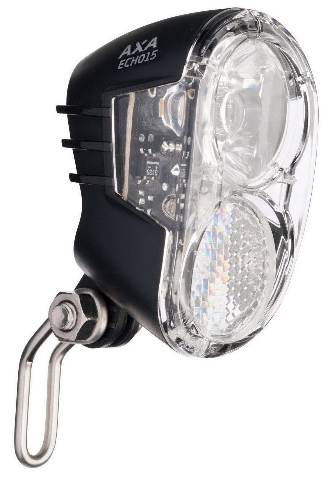 AXA koplamp echo15 switch LED 15 lux dynamo aan/uit